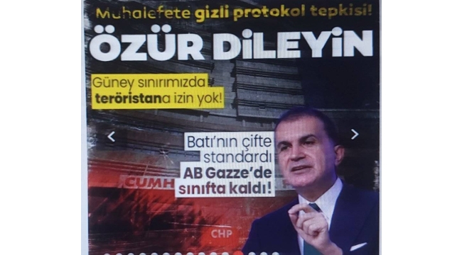 AK Parti MYK toplandı! Ömer Çelik: Muhalefet halka hesap vermeli 