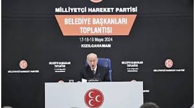 MHP Genel Başkanı Devlet Bahçeli partisinin Kızılcahamam Kampı'nda önemli açıklamalarda bulundu. 
